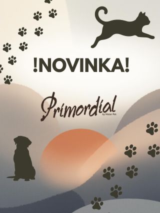🌿 NOVINKA V NAŠEM E-SHOPU! 🌿 Do naší nabídky právě přibyla prémiová značka Primordial 🐺 Bezobilné krmivo s vysokým obsahem...
