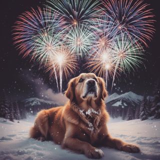 Krásný nový rok přejí Vaše packy 🎉❤️